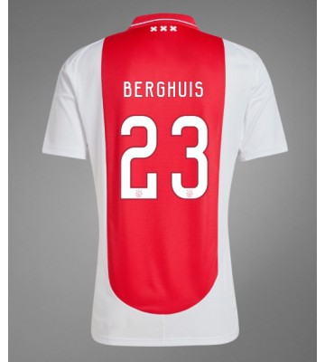 Ajax Steven Berghuis #23 Primera Equipación 2024-25 Manga Corta